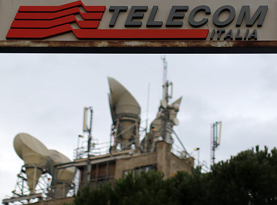 Antenas da Telecom Italia, em Roma; oferta de bilionário egípcio foi recusada pela empresa
