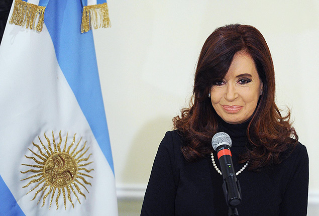 A presidente argentina, Cristina Kirchner