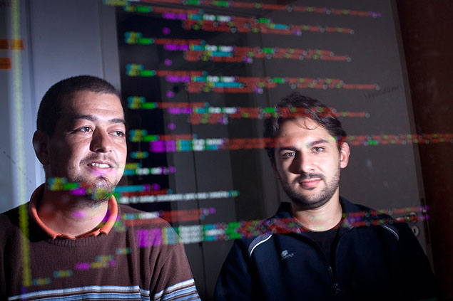 Flavio Logullo (esq.) e Mateus Haddad, scios da empresa de software Webgoal ressaltam a importncia da experincia do consumidor