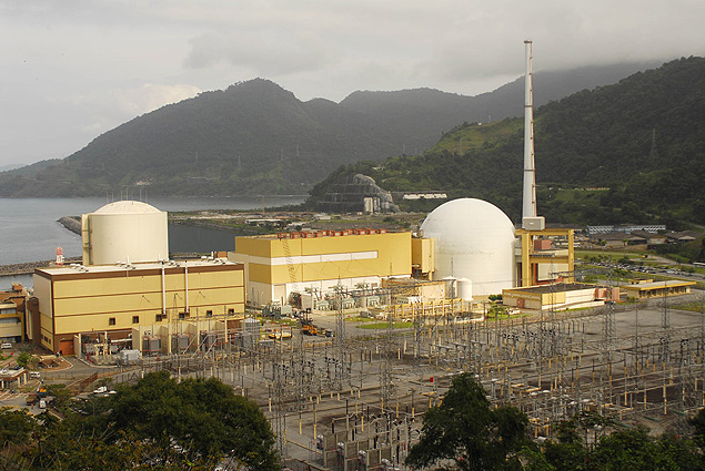 Usinas nucleares Angra 1 e Angra 2, no RJ