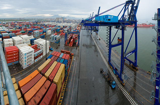 O TCP, o único terminal de contêiner do porto de Paranaguá