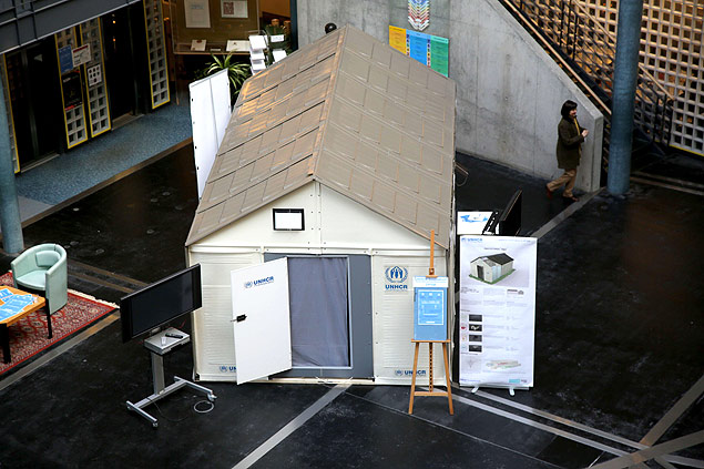 Prottipo de casa da Ikea, que ser testado na Etipia; durabilidade  6 vezes a de tendas