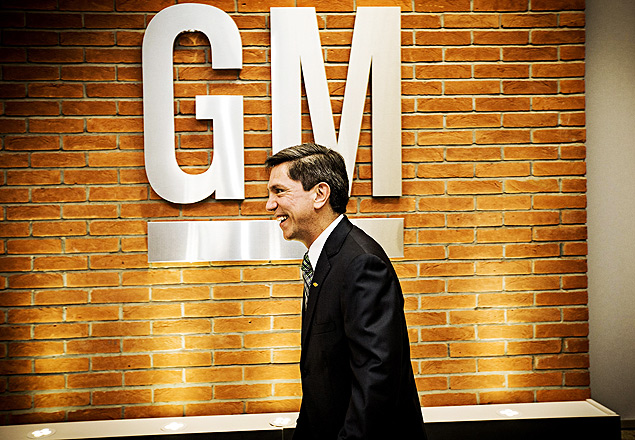 O colombinano Santiago Chamorro, que assumiu a presidência da GM no Brasil 