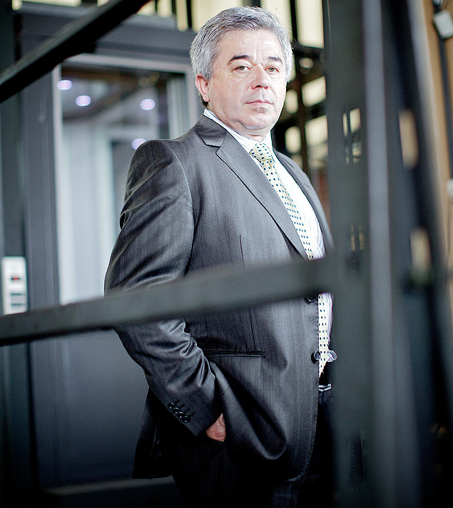 Lauro Galdino, presidente da empresa de elevadores, em Guaba (RS)