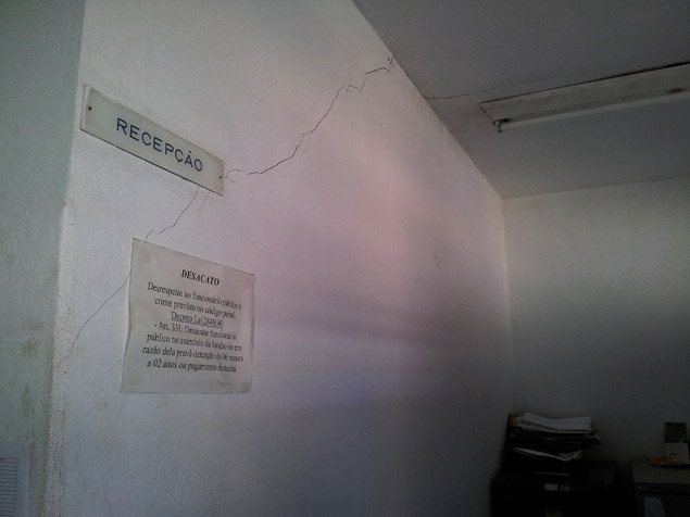 Posto de sade na cidade de Prudente de Morais (MG), que receber mdico cubano em setembro