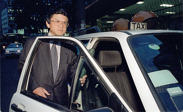 Nelson Sakagushi, em foto de 1998, poca em que foi acusado de envolvimento em sumio de recursos no banco Noroeste 
