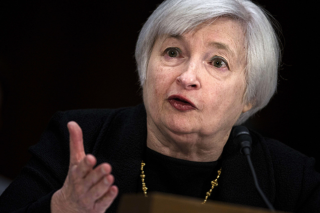 Janet Yellen, presidente do banco central americano
