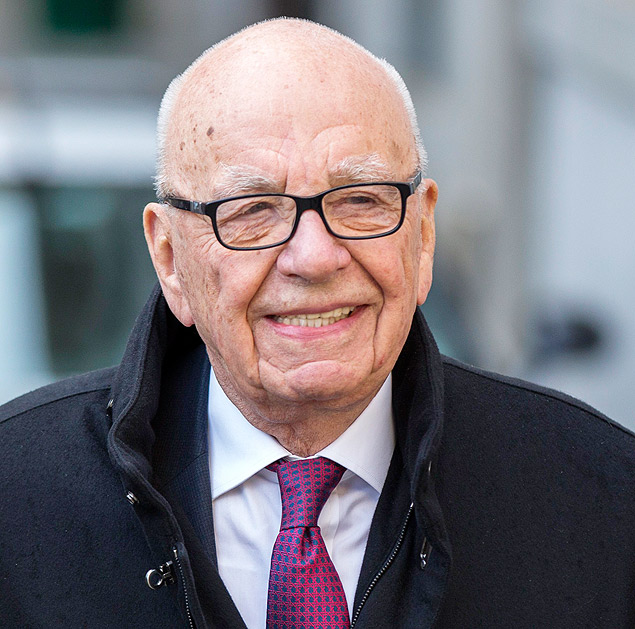 Rupert Murdoch,presidente executivo da News Corp, da qual a HarperCollins  subsidiria