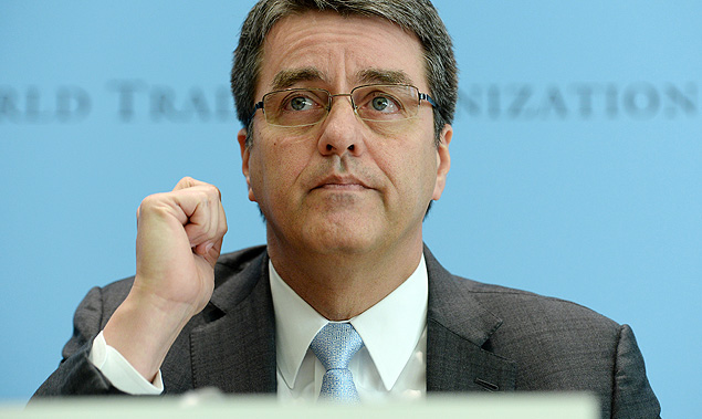 O brasileiro Roberto Azevdo, diretor-geral da OMC