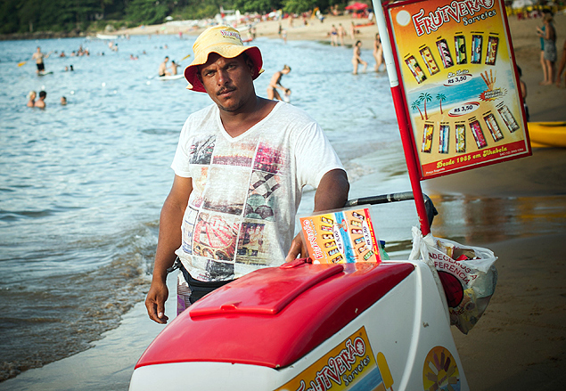 Jaime Rodrigues, que saiu do norte de Minas Gerais e foi para Ilhabela (SP) vender sorvete
