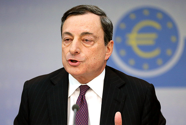 Mario Draghi, presidente do Banco Central europeu