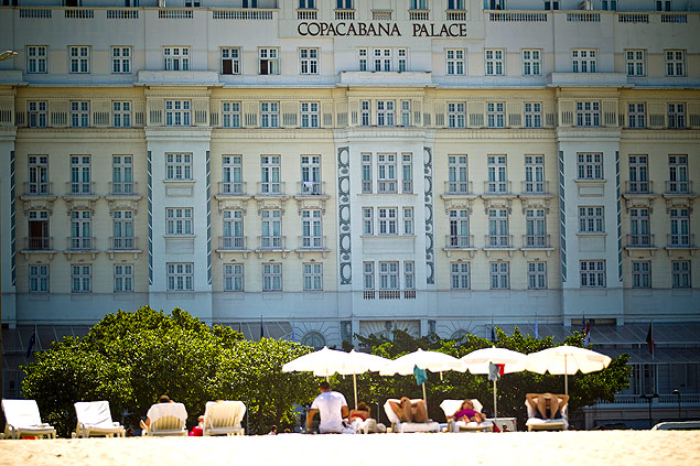  Fachada do Hotel Copacabana Palace, em Copacabana, Rio de Janeiro