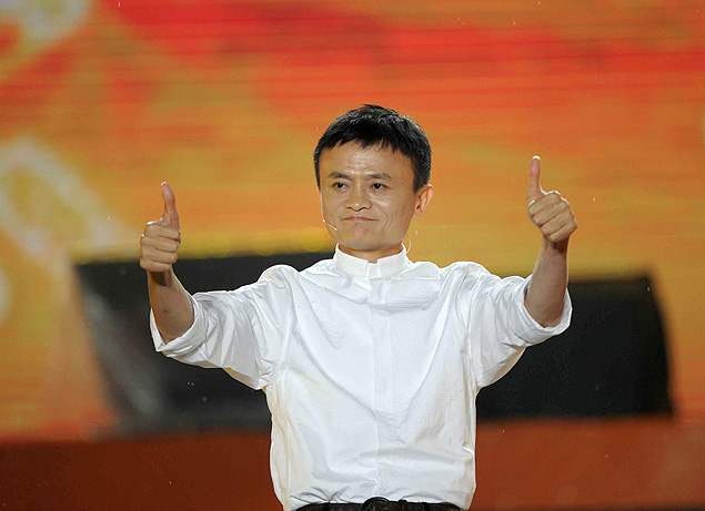 Fundador do Alibaba Group, Jack Ma, em evento no ano passado 