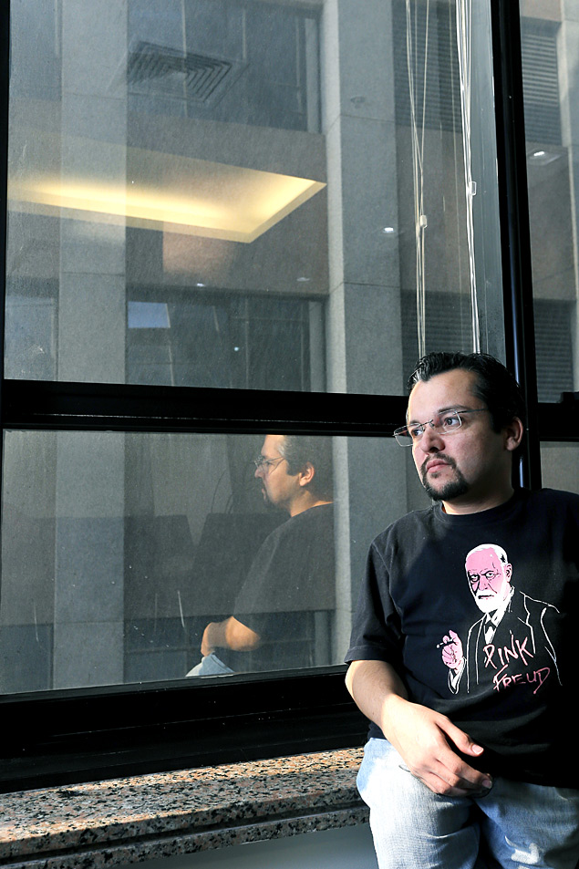 Henrique Lima, que venceu o primeiro Start-up Weekend