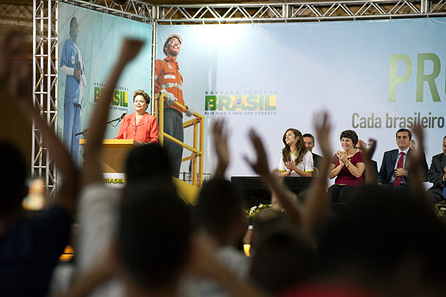 Presidente Dilma Roussef participa de formatura de alunos do Pronatec em Vitria, no Esprito Santo