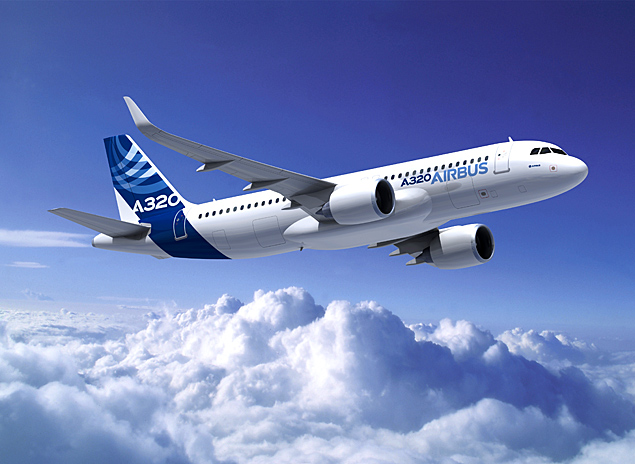 A320neo, nova gerao da Airbus que ser incorporada  frota da Azul a partir de 2016