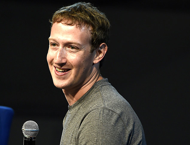 Mark Zuckerberg, presidente-executivo do Facebook 