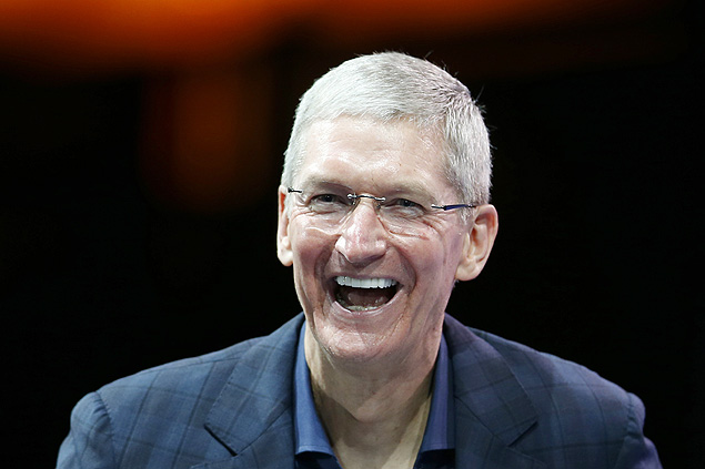 Tim Cook, presidente-executivo da Apple