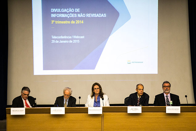Coletiva da Petrobras nesta quinta-feira (29) para detalhar o balano da empresa