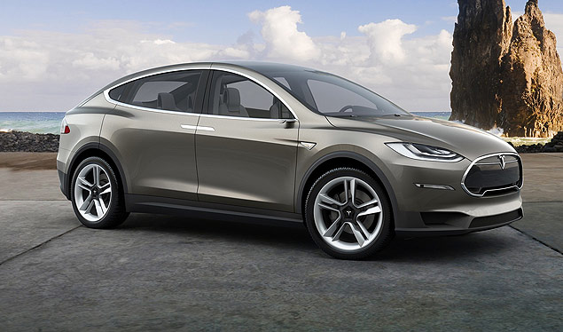 Verses mais potentes do SUV eltrico Tesla Model X tero cerca de 690 cv, sete lugares e trao integral 