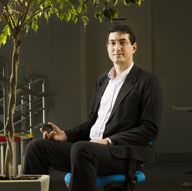 Leandro Berti, presidente-executivo da ADNano, que desenvolveu um fluido nanoestruturado