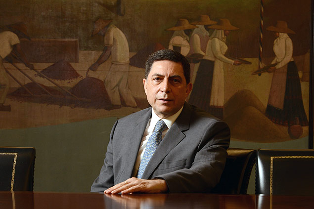 Luiz Trabuco, presidente do Bradesco, na sede do banco