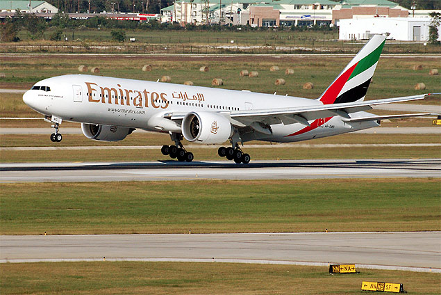 Voo da Emirates entre Dubai-Panamá será realizado diariamente pelo Boeing 777-200-LR, durará 17 horas e 35 minutos