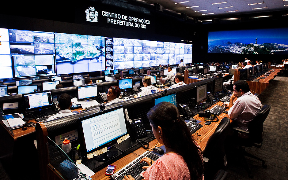 Centro de operaes da prefeitura do Rio de Janeiro, criado pela IBM