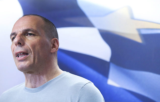 O ento Ministro das Finanas grego, Yanis Varoufakis, em Atenas em julho de 2015