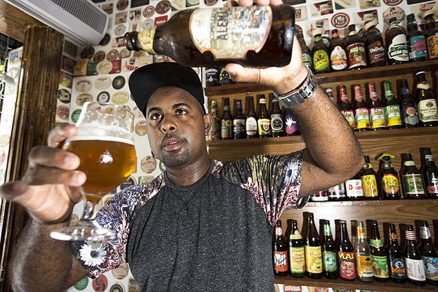 Marcelo Ramos, dono de cervejaria do complexo do Alemo com pontos de venda na zona sul do Rio