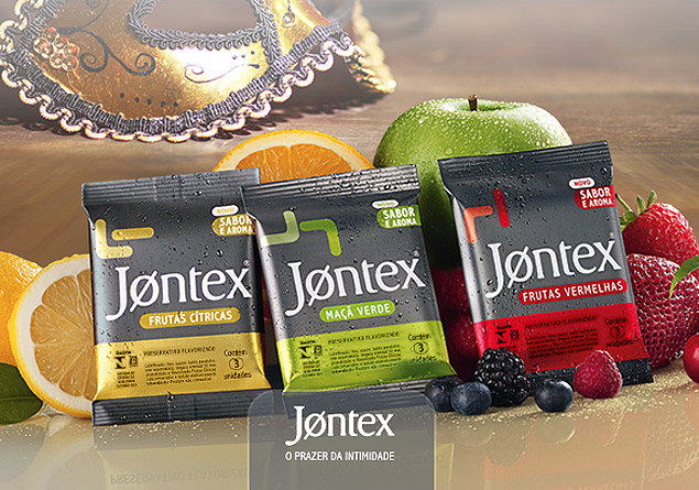Preservativos e camisinhas da marca Jontex