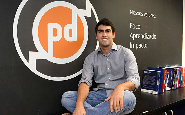 Rodrigo Salvador, 26, cofundador da start-up Passei Direto que recebeu investimento milionrio