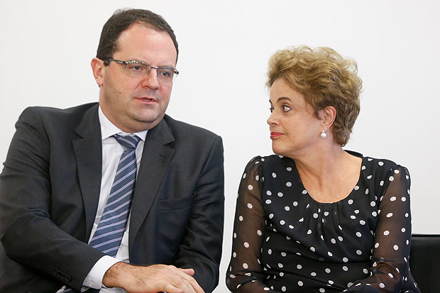 Nelson Barbosa (Fazenda) e a presidente Dilma Rousseff