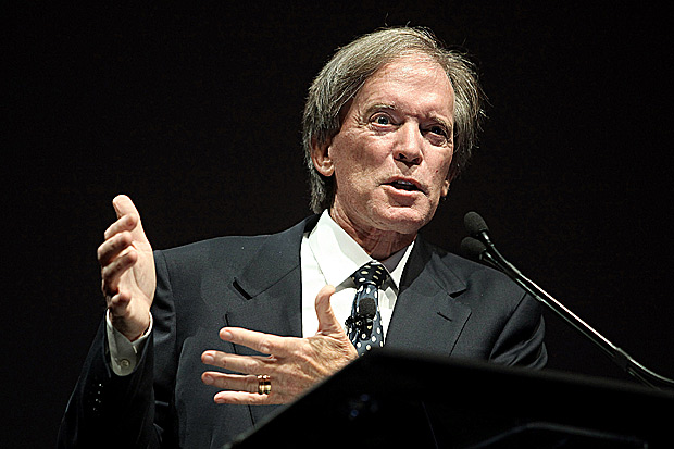 Bill Gross em seu escritrio no Janus Capital Group