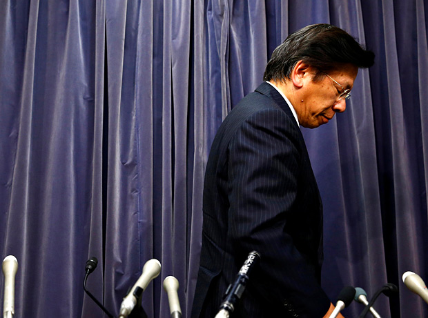 Presidente da Mitsubishi Motors, Tetsuro Aikawa, que anunciou que vai renunciar ao cargo