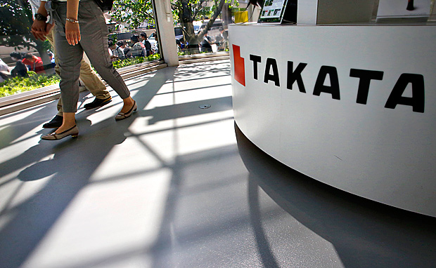Prdio da Takata em Tquio: fabricante de airbags est envolvida em recall