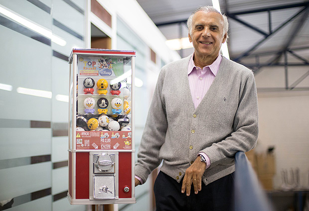 SAO PAULO - SP - 02.06.2016 - Sr Antônio é franqueador de Vending Machines. (Foto: Danilo Verpa/Folhapress, MPME)