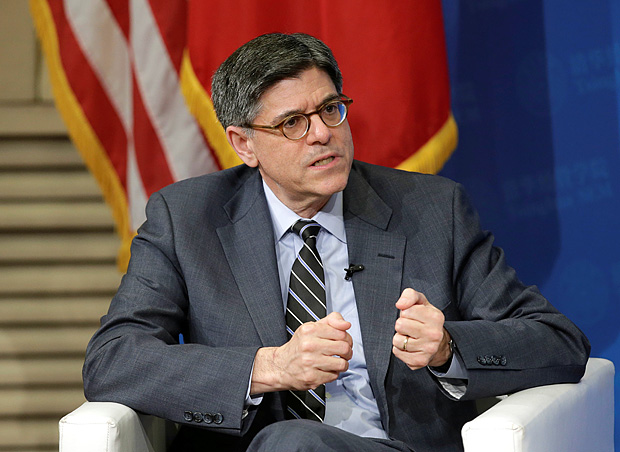 U.S. Treasury Secretary Jack Lew attends a discussion about the U.S.-China economic relationship at Tsinghua University in Beijing, China, June 5, 2016. REUTERS/Jason Lee ORG XMIT: PEK304