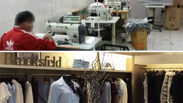 Fiscaliza��o flagra trabalho escravo e infantil em marca de roupas de luxo em SP