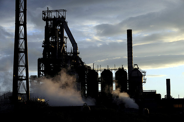 Planta da Tata Steel em Port Talbot, Pas de Gales