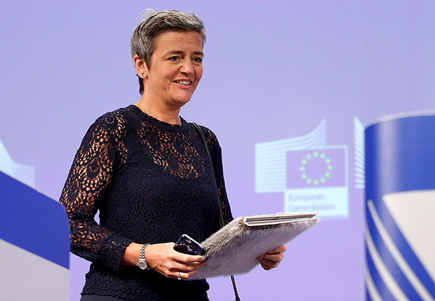 Margrethe Vestager, a comissria de competio da UE, abriu novas acusaes contra o Google