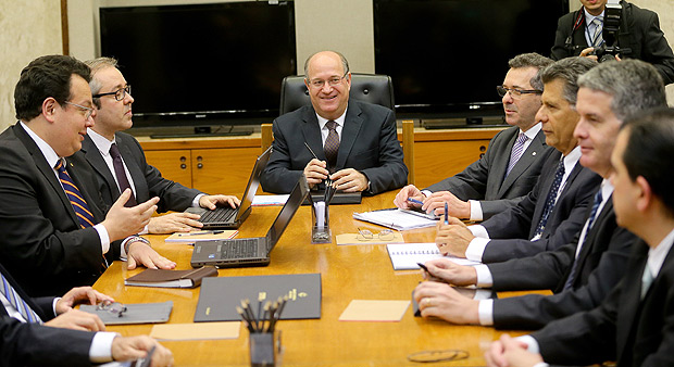Presidente do BC, Ilan Goldfajn, comanda a reunio do Copom (Comit de Poltica Monetria)