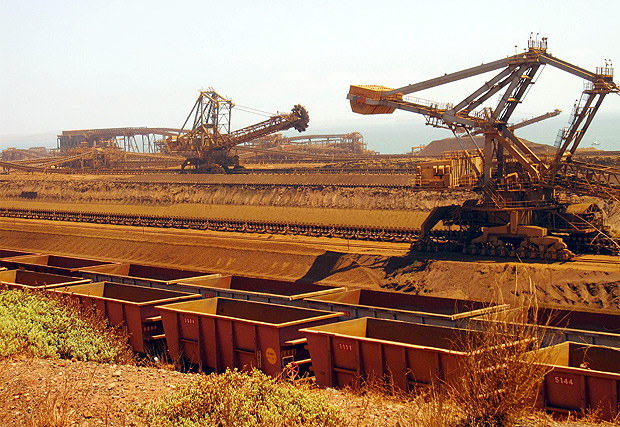 Mineradora global Rio Tinto teve uma queda de 47% no lucro no primeiro semestre