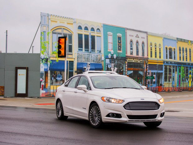 Ford testa carro autnomo em Michigan, nos Estados Unidos