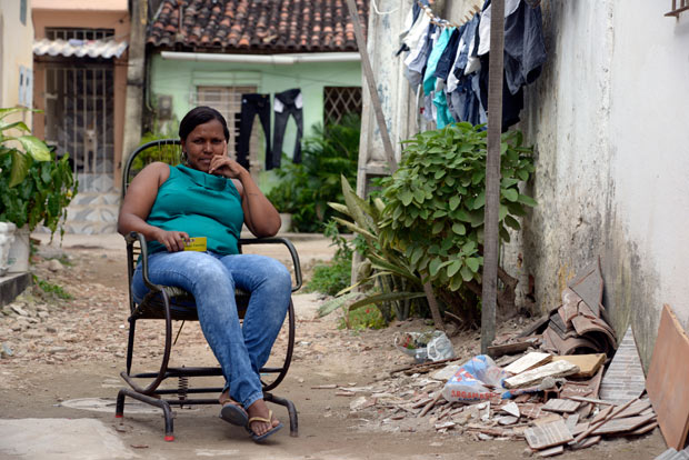 Letcia Nascimento, do Recife, que desistiu de buscar vaga