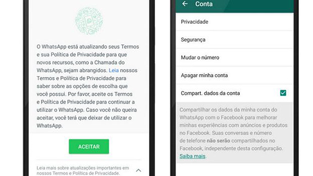 WhatsApp passa a exigir que usurios se posicionem sobre os novos termos de servio