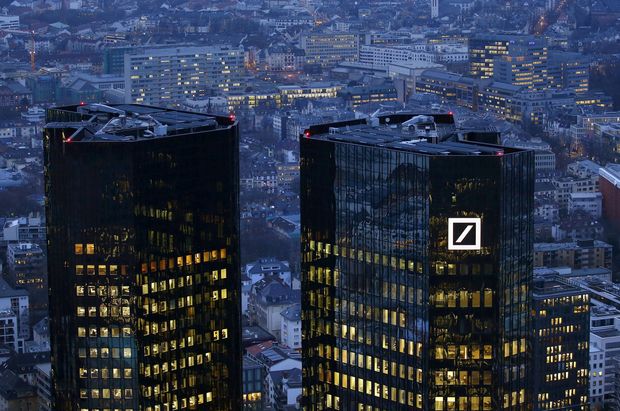 Sede do Deutsche Bank em Frankfurt, Alemanha