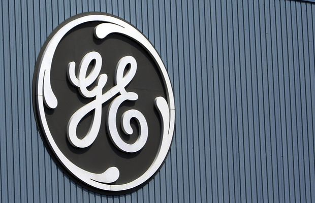 Logo da General Electric: empresa teve lucro acima do esperado