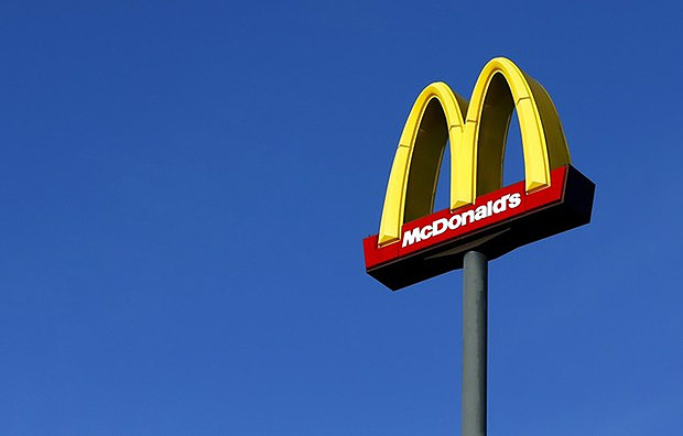 Simbolo da rede McDonald's