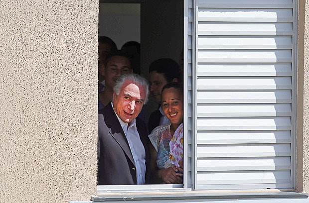 O presidente Michel Temer inaugura unidades do Minha Casa Minha Vida em Mogi das Cruzes (SP)